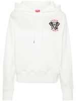 Kenzo hoodie à broderie Elephant Cres - Blanc - thumbnail