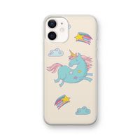 Vliegende eenhoorn: iPhone 12 Transparant Hoesje