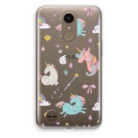Fantasiewereld: LG K10 (2017) Transparant Hoesje
