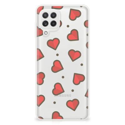 Samsung Galaxy A22 4G | M22 | TPU bumper | Hearts
