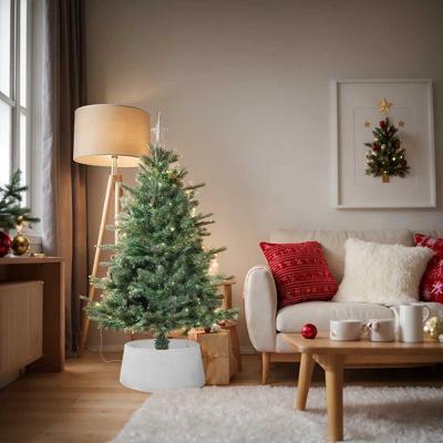 VidaXL Kerstboomrok ø56x23 cm kunststof wit