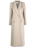 Blanca Vita Jas met dubbele rij knopen - Beige - thumbnail