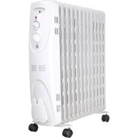 Oliegevulde Radiator 2500W - 3 Warmtestanden - Wit