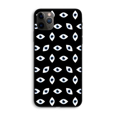 Eyes pattern: iPhone 11 Pro Max Biologisch afbreekbaar hoesje