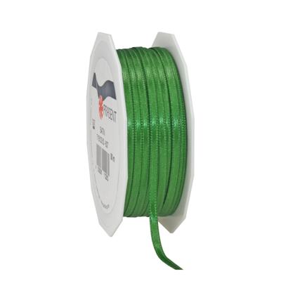 Cadeaulint Satijn - 0.3 cm x 50 meter - Groen - cadeaus inpakken - sierlint