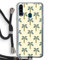 Paradise: Samsung Galaxy A20s Transparant Hoesje met koord
