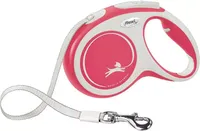 Flexi rollijn new comfort tape S rood 5 meter