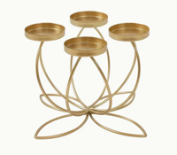 Lotus Kaarshouder Goud - Sale - Spiritueelboek.nl