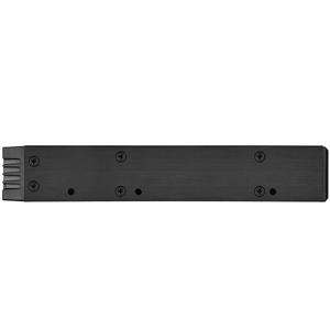 Silverstone SST-FS202B drive bay panel Zwart