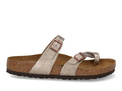 Birkenstock Mayari regular 1016408 taupe Brons maat 39