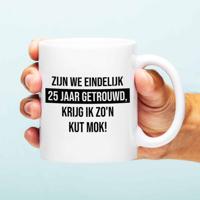 Mok Zijn we eindelijk zoveel jaar getrouwd - 25 jaar