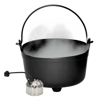 Halloween Heksenketel/kookpot met mistmaker - versiering/feestdecoratie - Horror