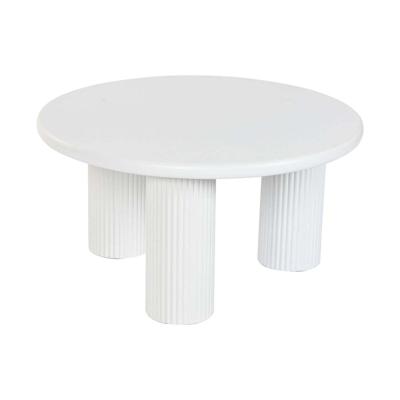 Bijzettafel Home ESPRIT Wit 75 x 75 x 40 cm