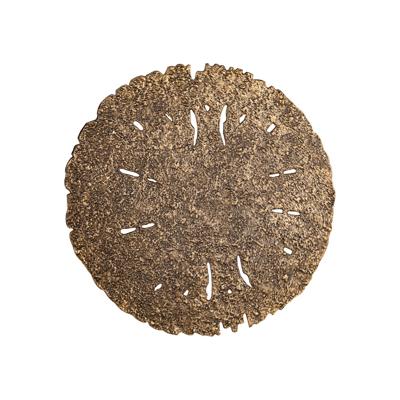 Sandee Gold gegoten aluminium wandpaneel zonnestraal M