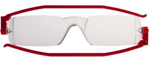 Leesbril Nannini compact opvouwbaar rood +3.00