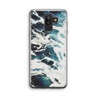 Golven: Samsung Galaxy J8 (2018) Transparant Hoesje