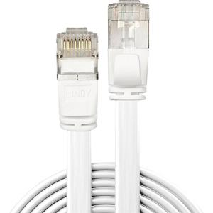 LINDY 47540 RJ45 Netwerkkabel, patchkabel CAT 6A U/FTP 0.30 m Wit Snagless 1 stuk(s)