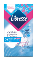 Libresse Dailies V-Protection Regular Deo Fresh Inlegkruisjes