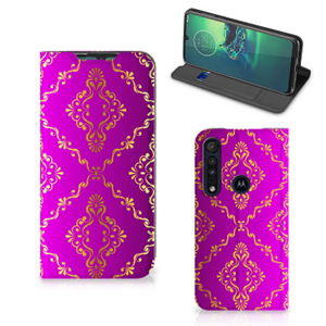 Telefoon Hoesje Motorola G8 Plus Barok Roze