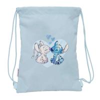 Rugtas met Koordjes Lilo & Stitch Blauw 26 x 34 x 1 cm