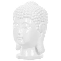 Beliani BUDDHA - Decoratief accessoire-Wit-Polyresin - thumbnail