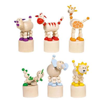 Goki druk en schud wilde dieren figuur