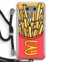McElodie: LG G6 Transparant Hoesje met koord McElodie: LG G6 Transparant Hoesje met koord