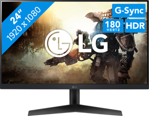 LG 24GS60F computer monitor 61 cm (24") 1920 x 1080 Pixels Full HD LCD Zwart