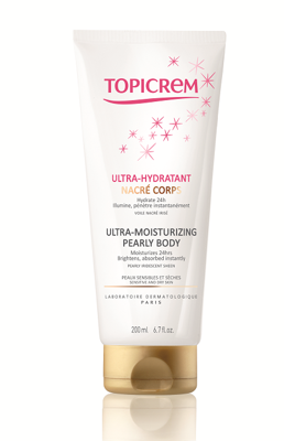 Topicrem Crème Body Care UHC Ultra-Moisturizing Pearly Body 200ml