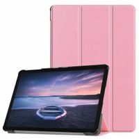 3-Vouw sleepcover hoes - Samsung Galaxy Tab S4 10.5 inch - Lichtroze
