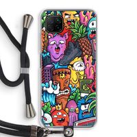 Vexx Mixtape: Huawei P40 Lite Transparant Hoesje met koord