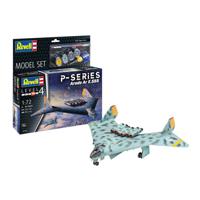 Revell modelbouwpakket - p-series - ar555 1:72 - 98dlg. - incl. basiskleuren verf