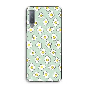 Spiegeleitjes: Samsung Galaxy A7 (2018) Transparant Hoesje