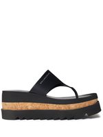 Stella McCartney sandales Sneak-Elyse à plateforme - Noir - thumbnail