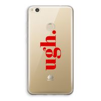 Ugh: Huawei Ascend P8 Lite (2017) Transparant Hoesje