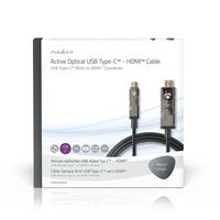 USB Type-C naar HDMI-Kabel | AOC | Type-C Male - HDMI-Connector | 10,0 m | Zwart - thumbnail