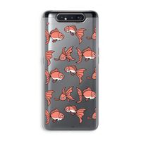 Blub: Samsung Galaxy A80 Transparant Hoesje Blub: Samsung Galaxy A80 Transparant Hoesje