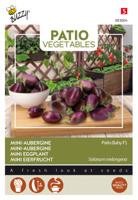 Patio Veggies, Aubergine Patio Baby F1 - Buzzy