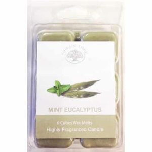 Green Tree Wax Melts Mint Eucalyptus