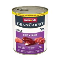 ANIMONDA GranCarno Original Adult Rundvlees met lamsvlees - nat hondenvoer - 800 g