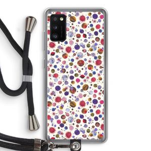 Planets Space: Samsung Galaxy A41 Transparant Hoesje met koord