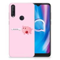 Alcatel 1S (2020) Telefoonhoesje met Naam Pig Mud