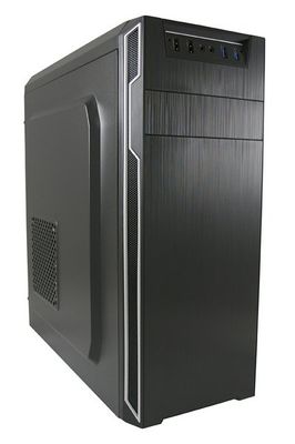 LC Power 7038B Midi-tower PC-behuizing Zwart