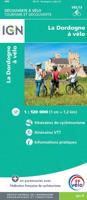Fietskaart VEL13 Velo La Dordogne a Velo | IGN - Institut Géographique National
