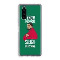Sleigh Bells Ring: Sony Xperia 5 Transparant Hoesje