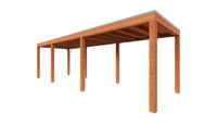 Trendhout Overkapping Palermo 835x255 cm- Plat dak- Hout- Trendhout Trendhout Overkapping Palermo 835x255 cm- Plat dak- Hout- Trendhout