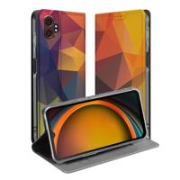Book Wallet Case Samsung Galaxy Xcover 7 Pro Polygon Color