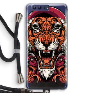 Tiger and Rattlesnakes: Honor 9 Transparant Hoesje met koord