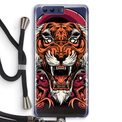 Tiger and Rattlesnakes: Honor 9 Transparant Hoesje met koord