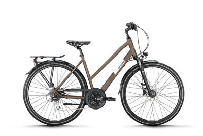VICTORIA trekkingfiets "treqana 4" mod. 24 bike vict.treqana 4 28/46 trap. 24sp earth grey